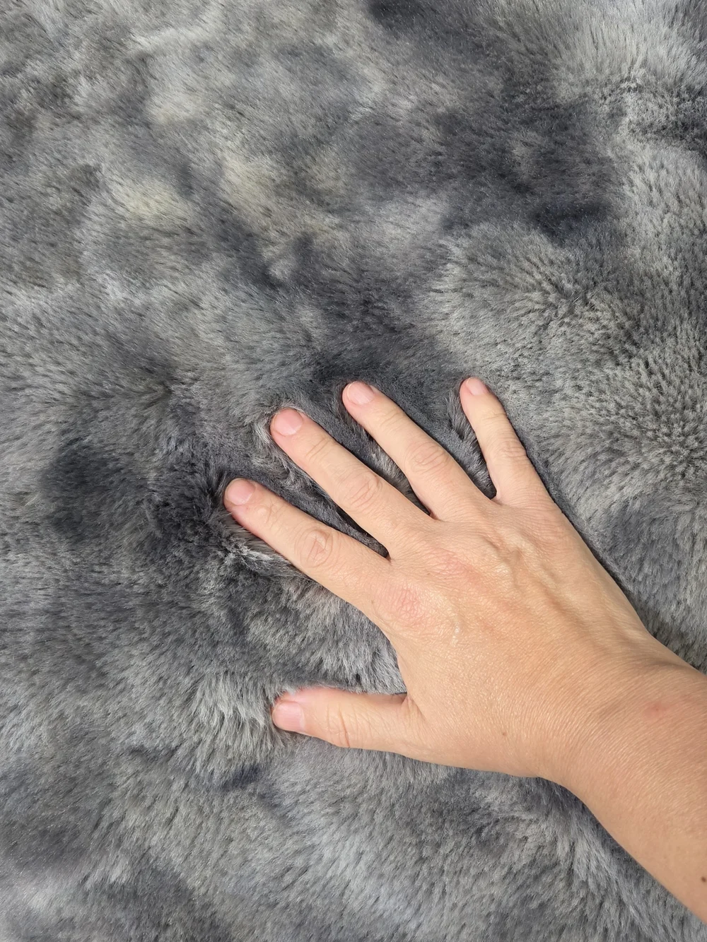 Anthropologie Set Of 3 Luxe Faux Fur Sculpted Bubble Sqaure 24